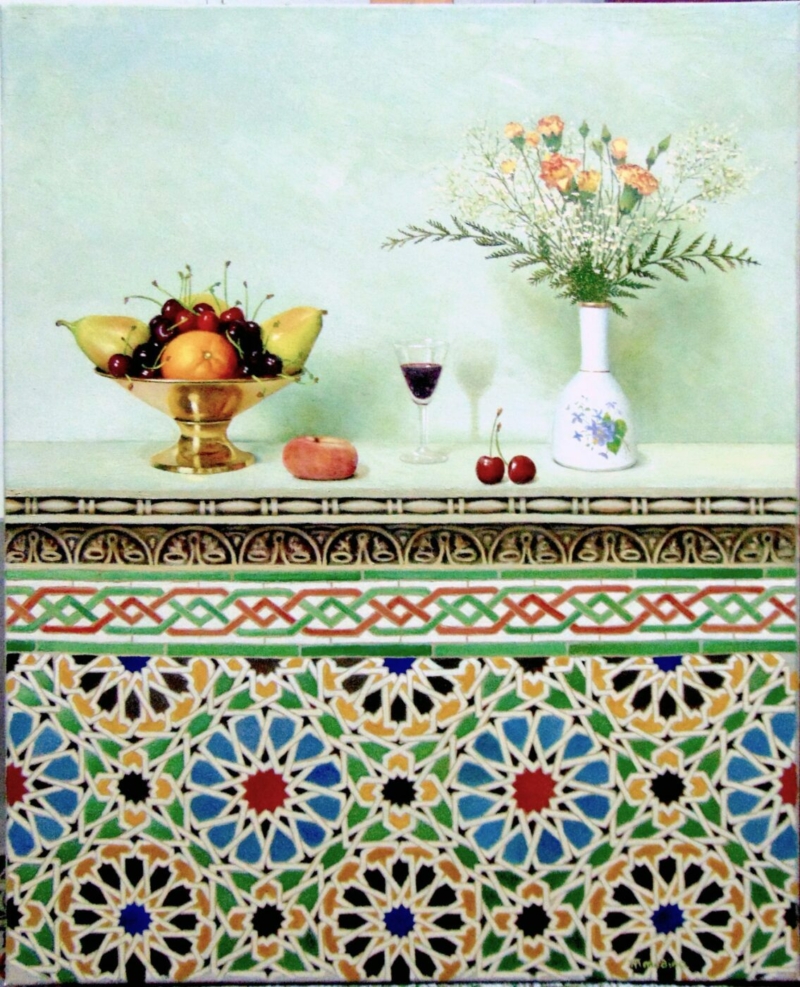FRUTA, VINO Y FLORES
