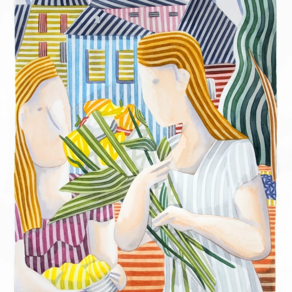 Dos chicas rubias