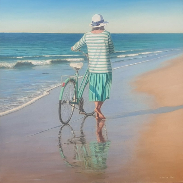 Bicicleta verde