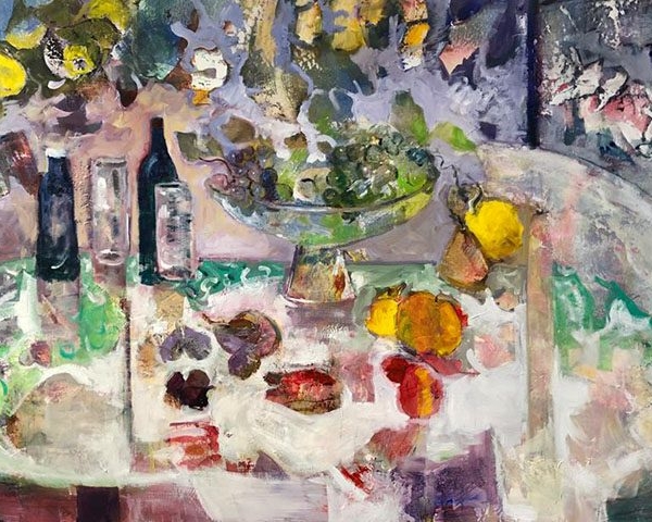 Merienda en el jardín