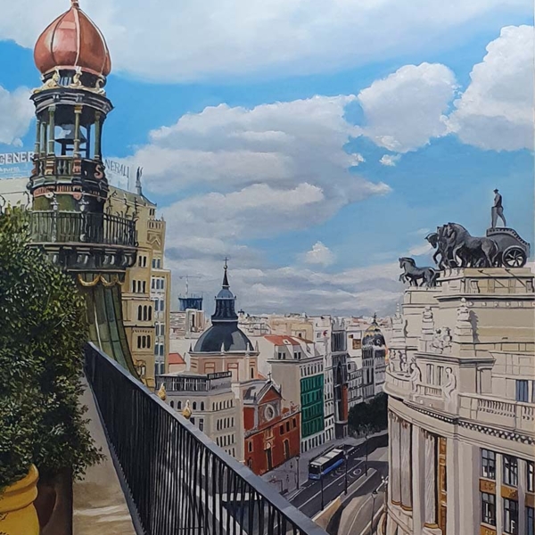 CALLE ALCALÁ DESDE FOUR SEASON