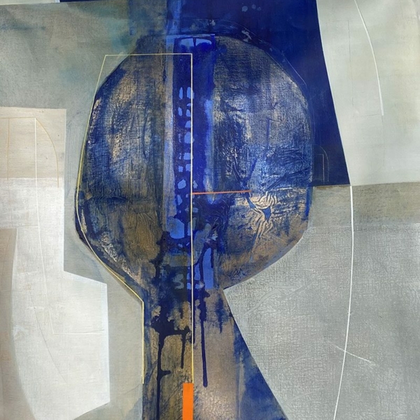 Cabeza azul