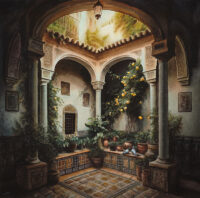 El patio andaluz