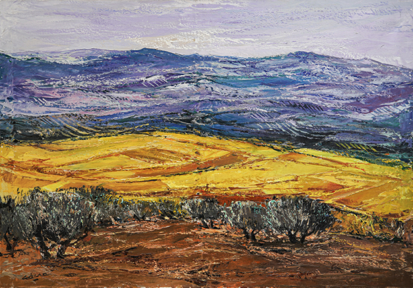 Campos y olivos de Baeza