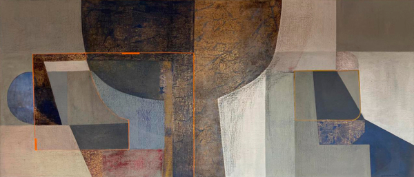 Composición en azul