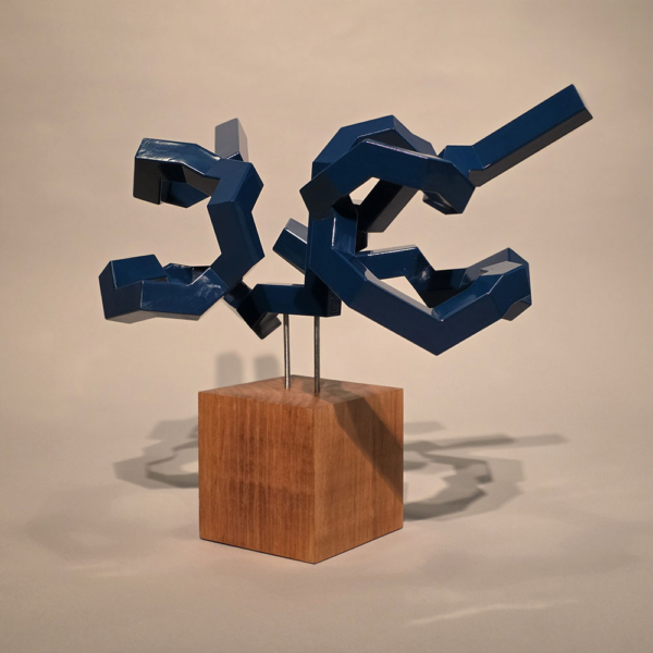 Abstracción en azul