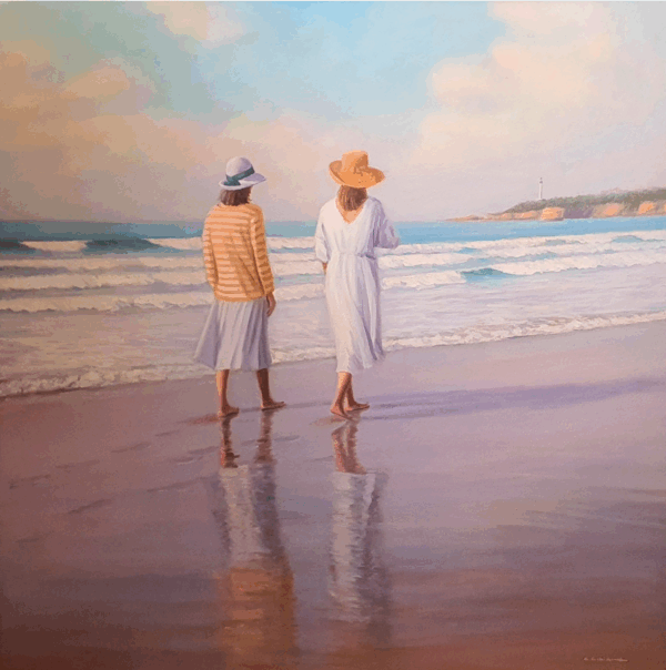 Un paseo por la playa