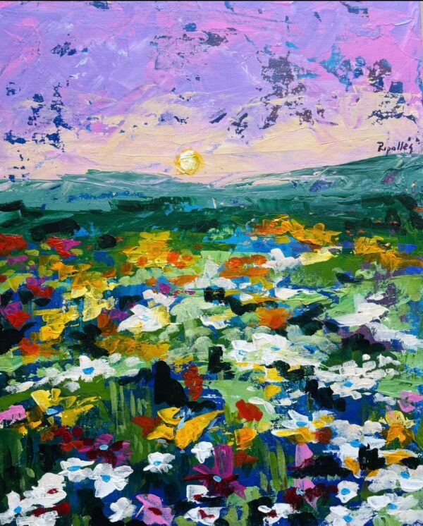 Tapiz de flores